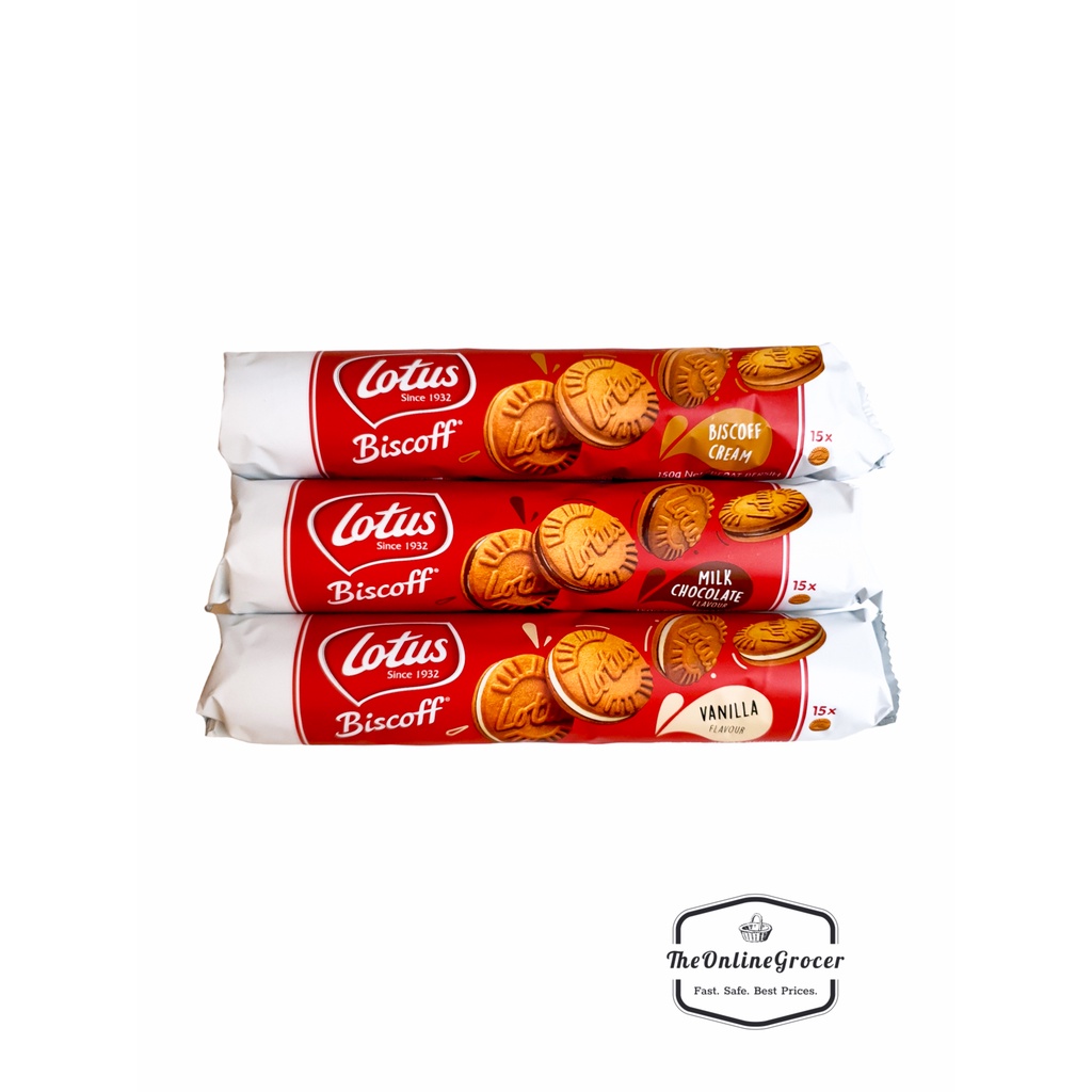 Lotus Biscoff Sandwich Biscuits 150gr