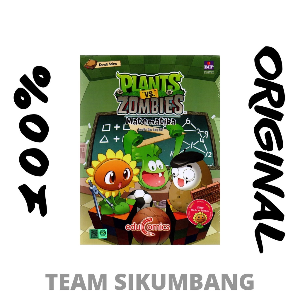 Komik Plants vs Zombies : Matematika