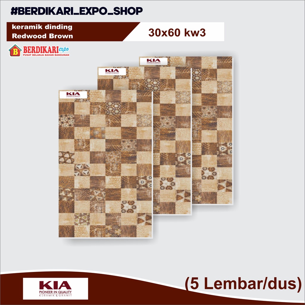 Redwood Brown KERAMIK KIA 30X60