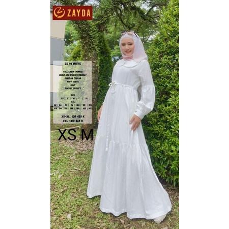Gamis Wanita Zayda Cantik