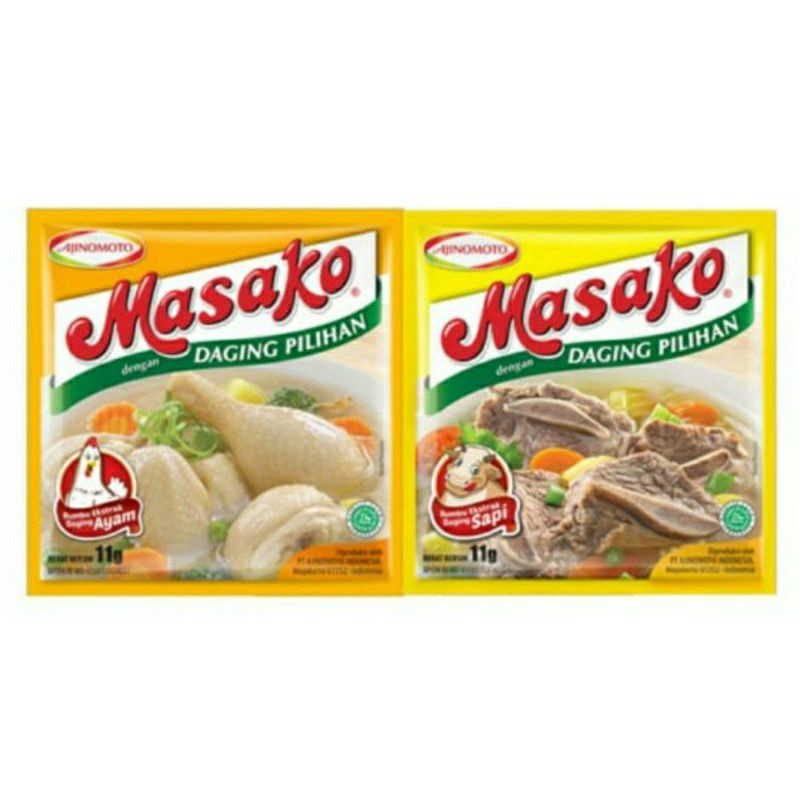 MASAKO PENYEDAP RASA KALDU AYAM /SAPI 8,5GR