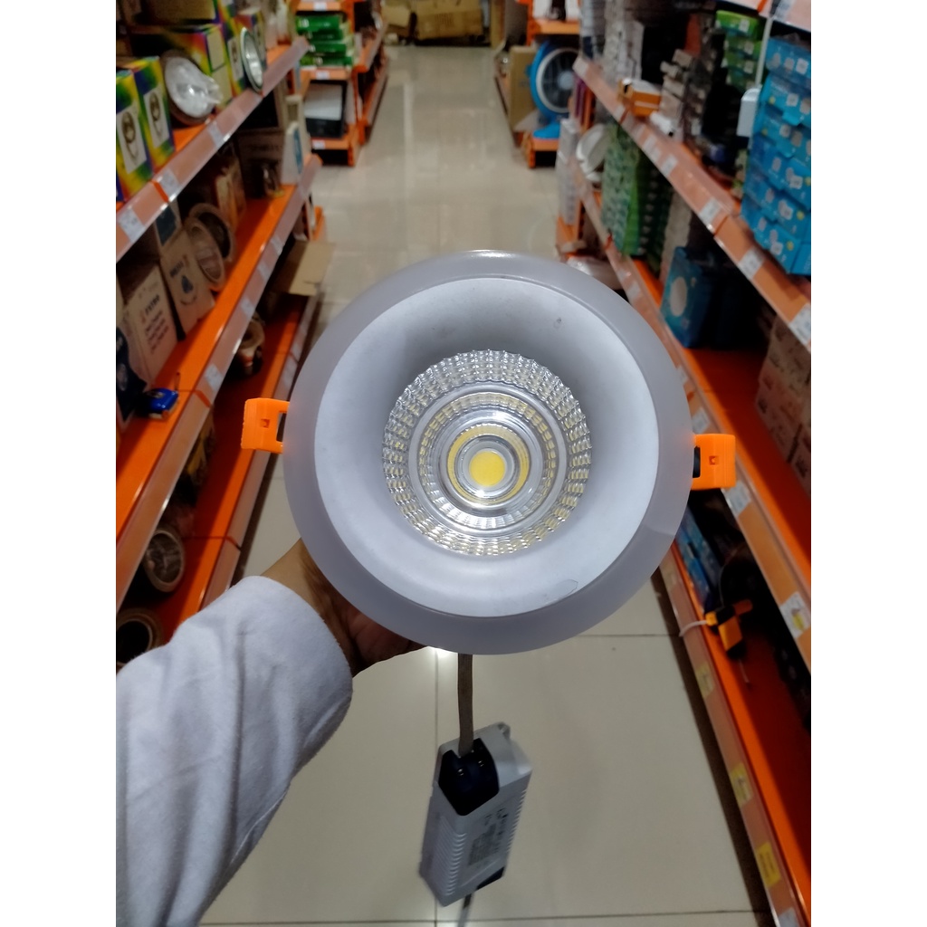 LAMPU DOWNLIGHT LED INBOW COB KAMISU 15+6 WATT 2 CAHAYA CK-1506