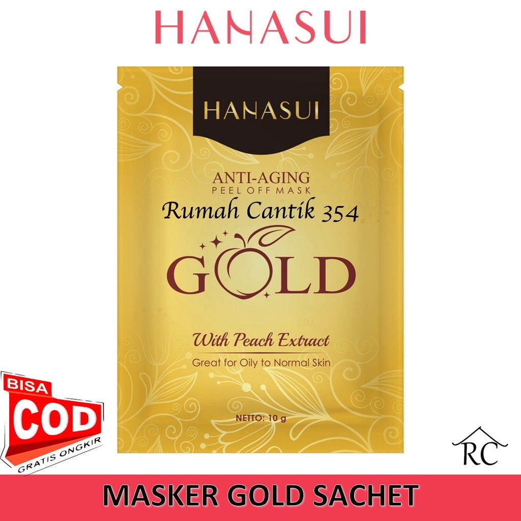 Hanasui Masker GOLD