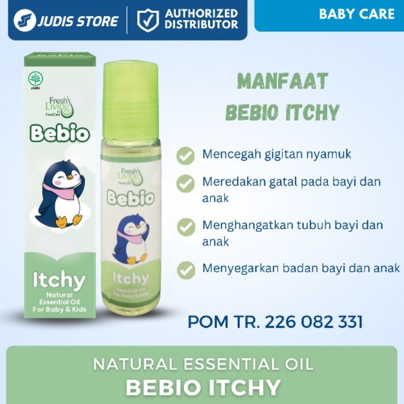 | LB | Freshliving BEBIO Essential Oil 9ml (C &amp; F/Cough and Flu, Tummy, Itchy) For Baby &amp; Kids - Minyak Aromatherapy Untuk Bayi