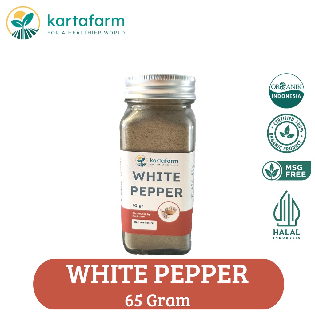 

Kartafarm White Pepper Premium Organik