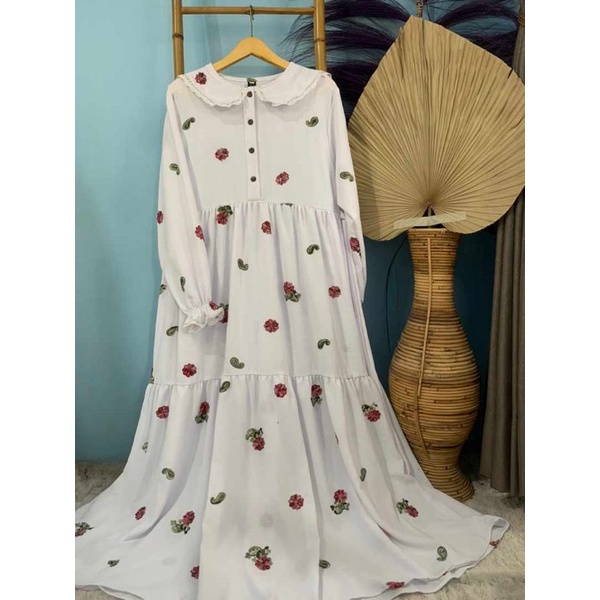 GAMIS CRINKLE BORDIR