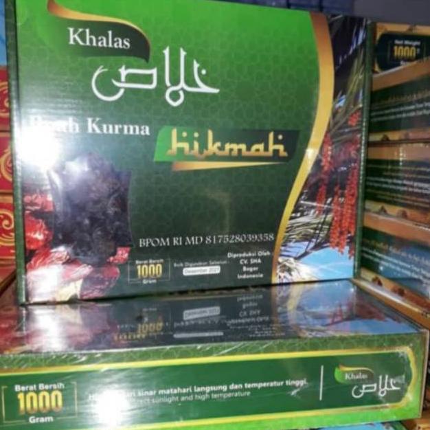 

Kurma Khalas Hikmah 1 Kg (Kurma Kholas) Promo Best Seller!