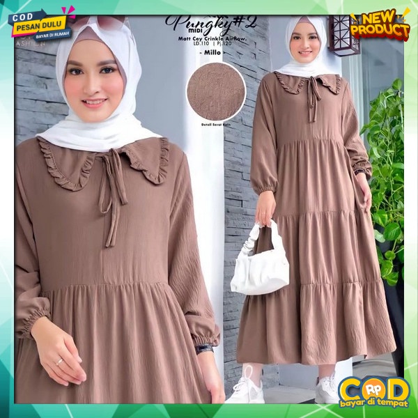 Gamis Busui Gamus Rsmaja Dres Ganis Cwek Sarii Ghamis Hari Raya 2023 Bsju Gamiss Import Premium Gasm