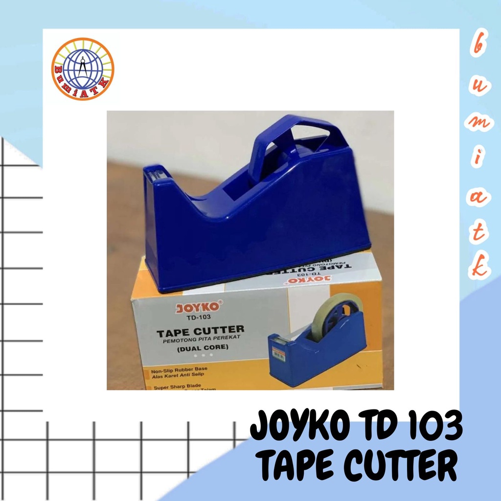 

PEMOTONG SEOLASI / TAPE CUTTER JOYKO TD-103