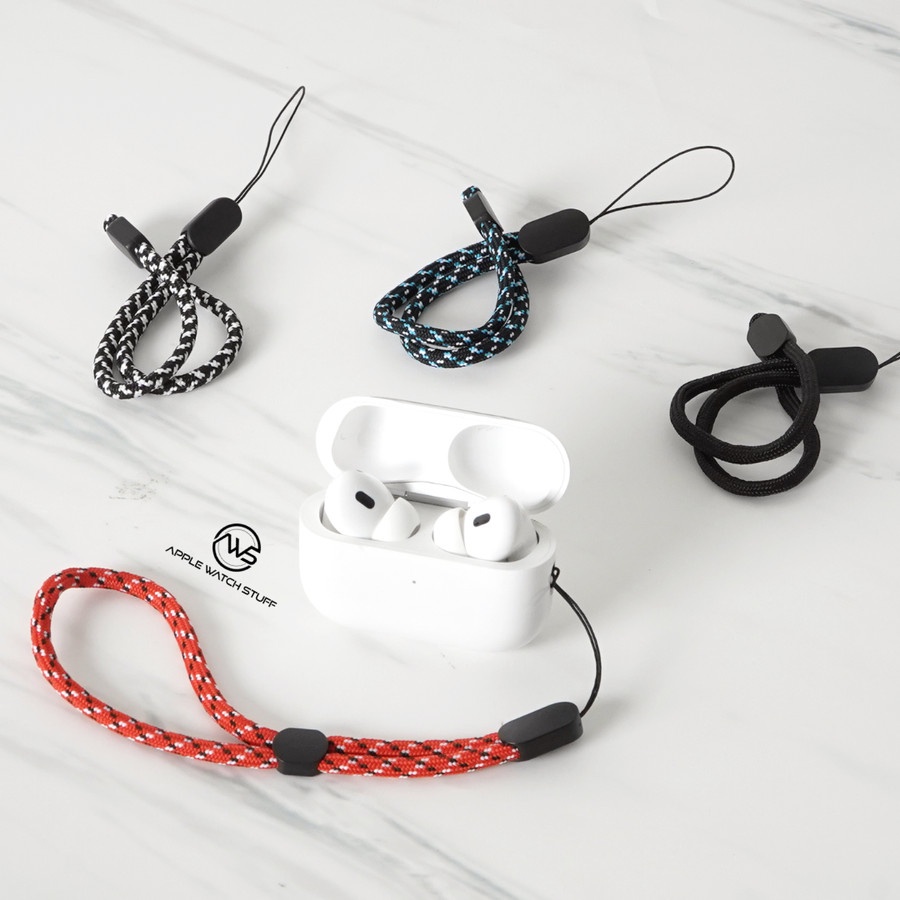 Lanyard AirPods Pro 2 2022 Lanyard Nylon Braided Tali Gantungan