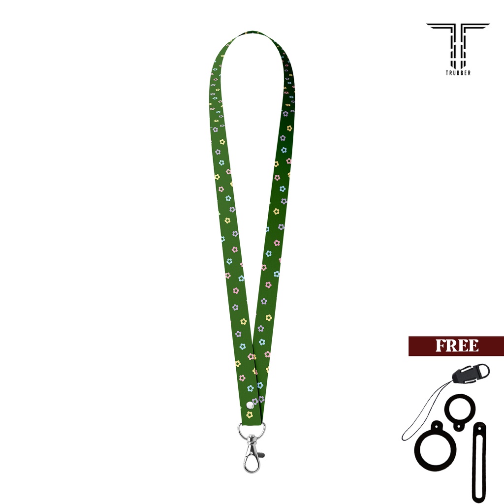 

Lanyard Gantungan HP Aesthetic Gantungan HP Name Tag FREE 3pcs Oring + Kait HP TRB 1,5 cm D1 Series