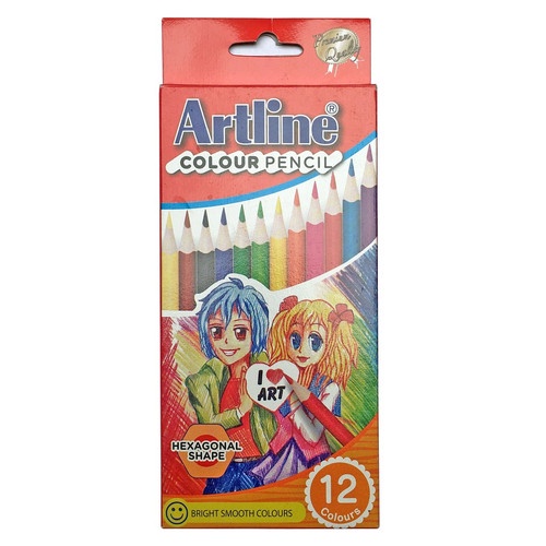 

Pensil Warna Artline Hexagonal Shape 12 warna