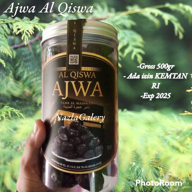 

Kurma Ajwa Al Qiswa Premium /Ajwa Madinah /Kurma Nabi/Oleh Oleh Haji Umroh Promo Best Seller!