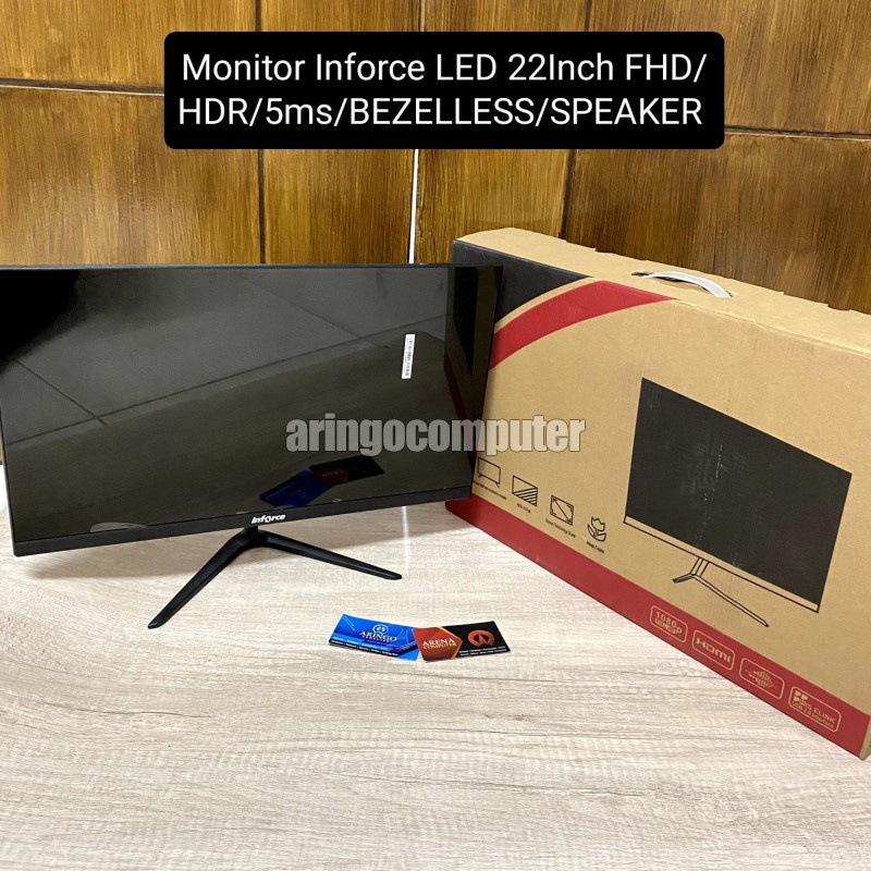 Monitor Inforce LED 22Inch FHD/HDR/5ms/BEZELLESS/SPEAKER