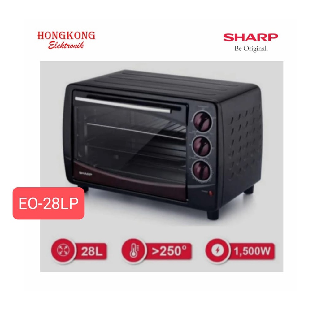SHARP EO 28LP K OVEN/OVEN LISTRIK SHARP 28 LITER/EO-28LPK