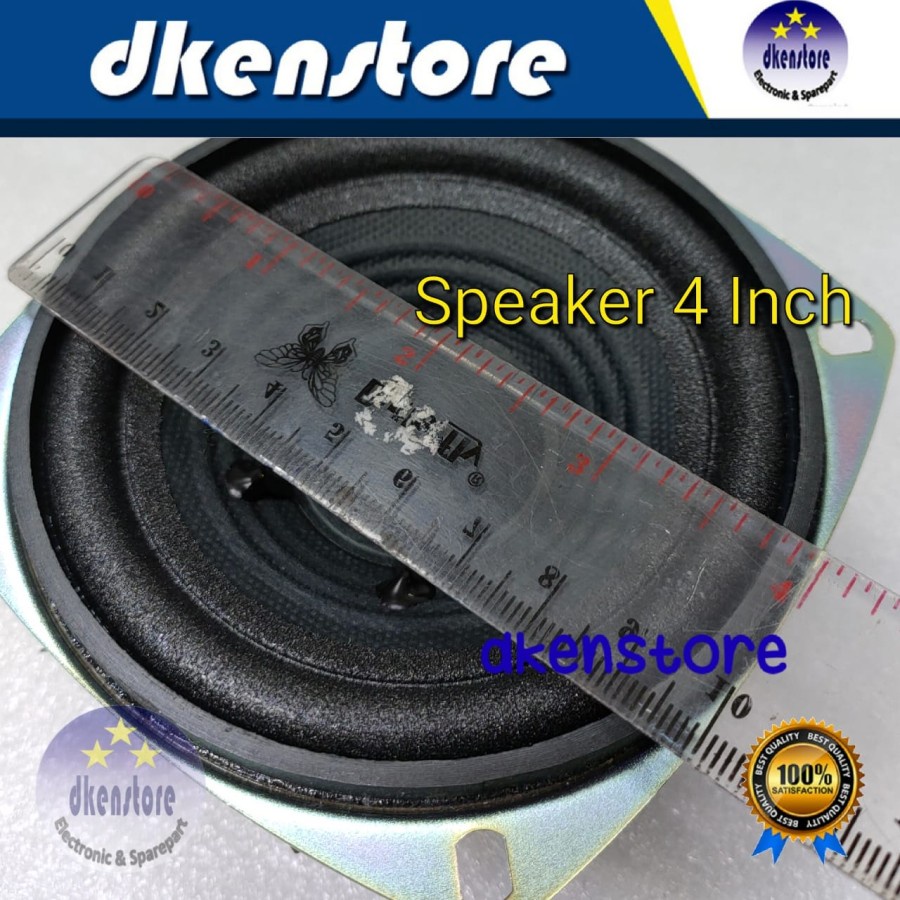 Speaker Woofer 4 inch subwoofer Spiker Sub multimedia hifi 4in