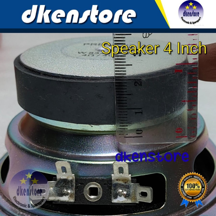 Speaker Woofer 4 inch subwoofer Spiker Sub multimedia hifi 4in