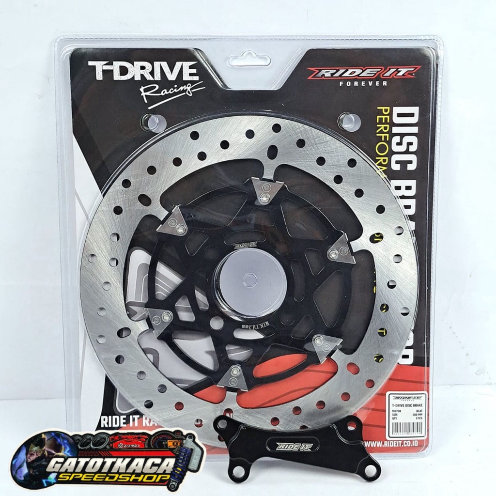 PIRINGAN VARIO BEAT MODEL PSM COPY KTC NEW MOS SPYDER SERIES 260 MM TDR T DRIVE SNOWFLAKE