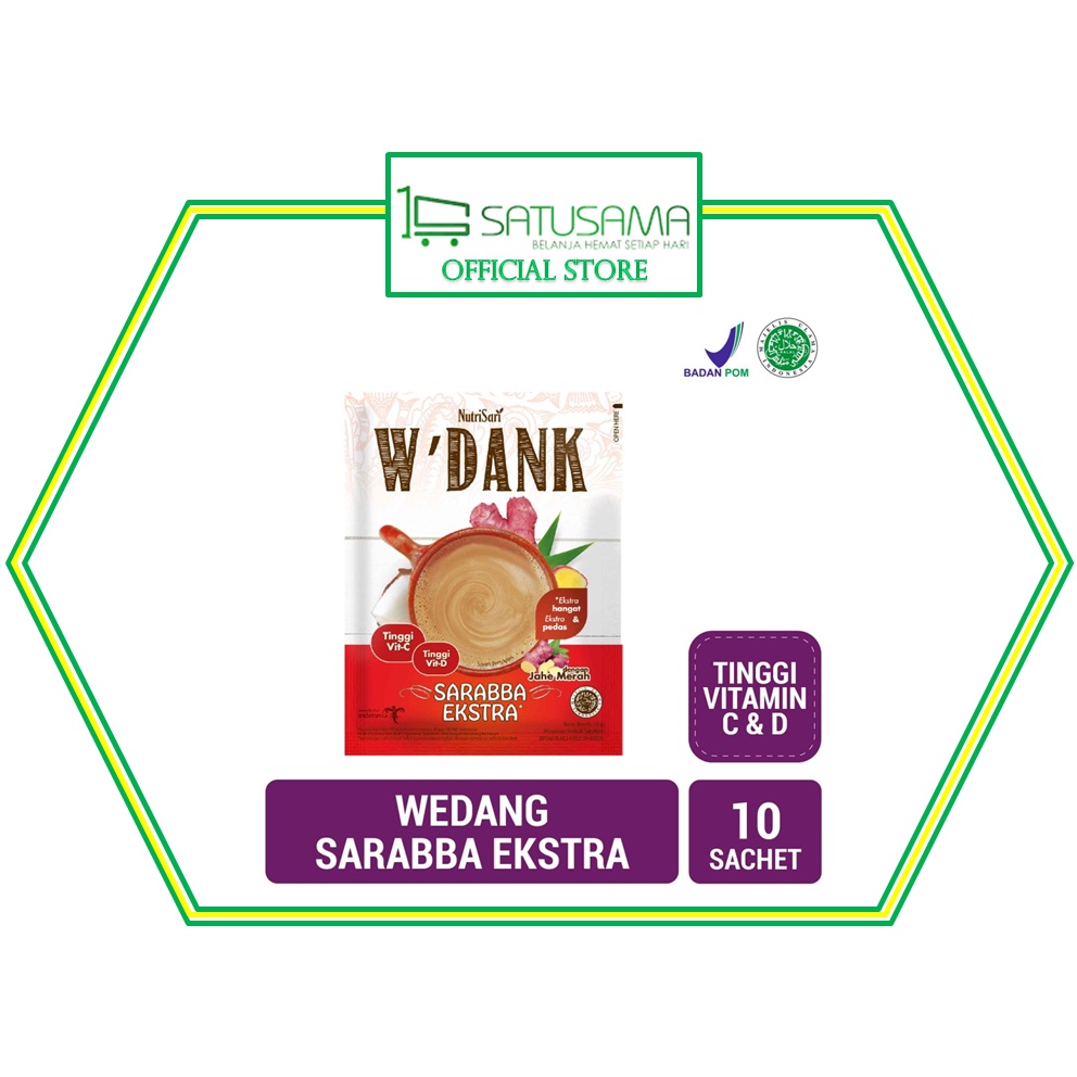 

NUTRISARI W'DANK SARABBA 10*15 G