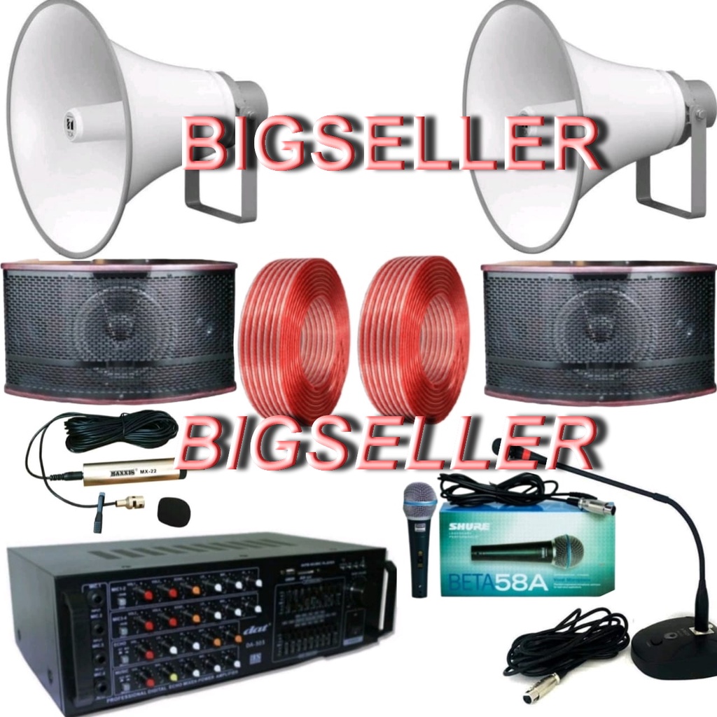 PAKET SOUND SYSTEM TOA MASJID SPEAKER LUAR DAN DALAM PAKET TOA MASJID PAKET TOA MUSHOLLA TOA ZH5025