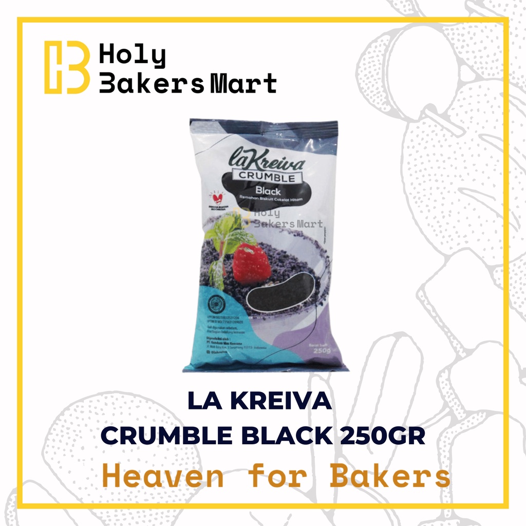 

LA KREIVA CRUMBLE BLACK 250GR / CRUMBLE