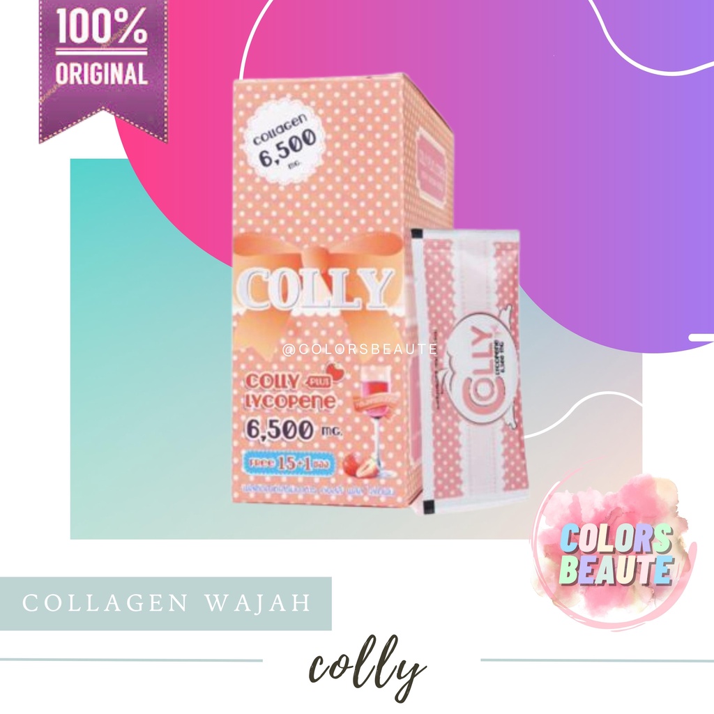 COLLY LYCOPENE PLUS 6.500MG / collagen wajah / collagen jerawat