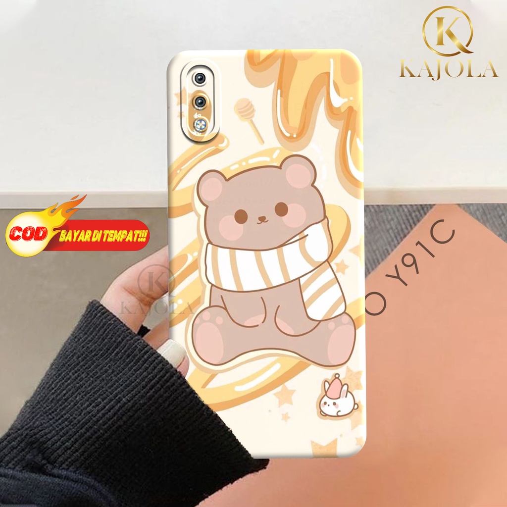 Case Hp Vivo Y91c / Y1s - Case Vivo 1820 - Casing Hp Vivo Y91c / Y1s - Silicon Hp - Cover Hp - Akses