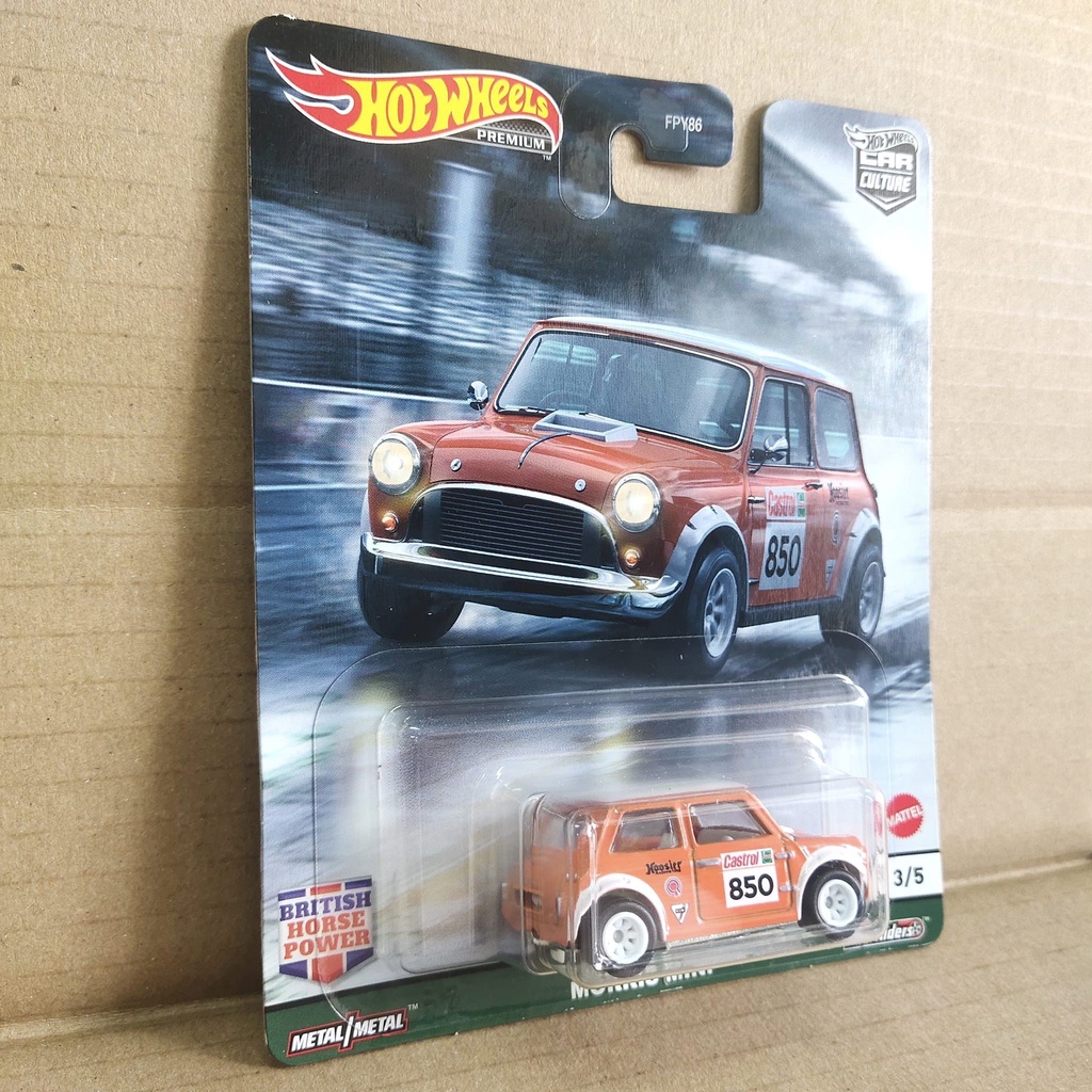 Hotwheels British Horse Power Morris Mini