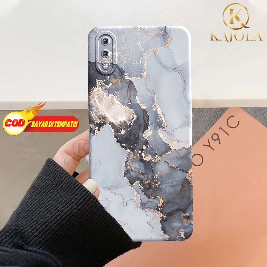Case Hp Vivo Y91c / Y1s - Case Vivo 1820 - Casing Hp Vivo Y91c / Y1s - Silicon Hp - Cover Hp - Akses