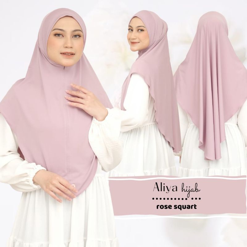 Aliya Hijab by Monia Hijab Kids size L (6-8th)| Hijab Instant Terbaru | Hijab anak instant
