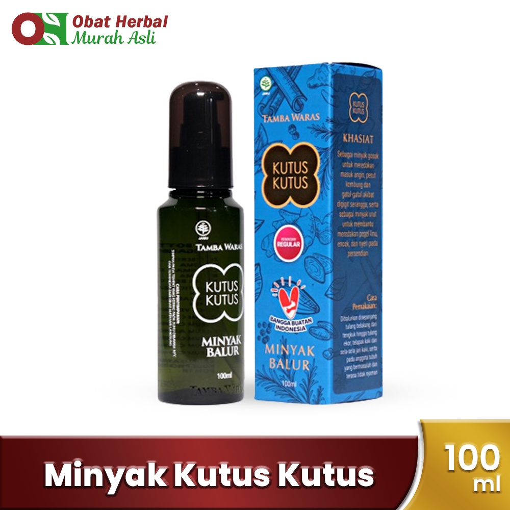 Kutus -  Kutus Tamba Waras 100ml - KEMASAN NEW HERBAL INDONESIA Ramuan Herbal Alami untuk Kesehatan Optimal&quot;