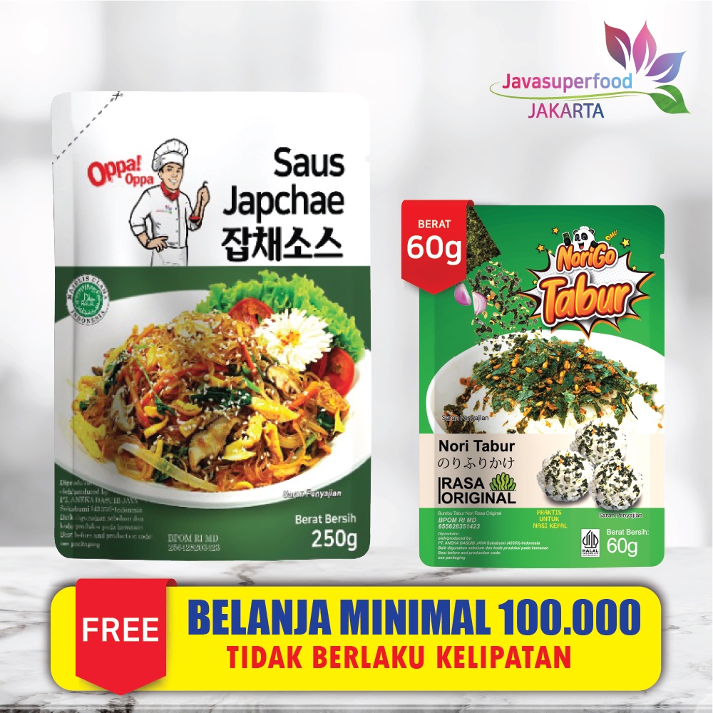 OppaOppa Japchae Saus / Bumbu Soun Goreng Korea Original Halal 250g