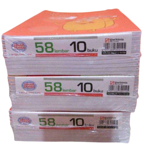 

10pcs Buku Tulis SIDU Garis 58lembar / 1pack Buku Tulis SIDU 58lemba