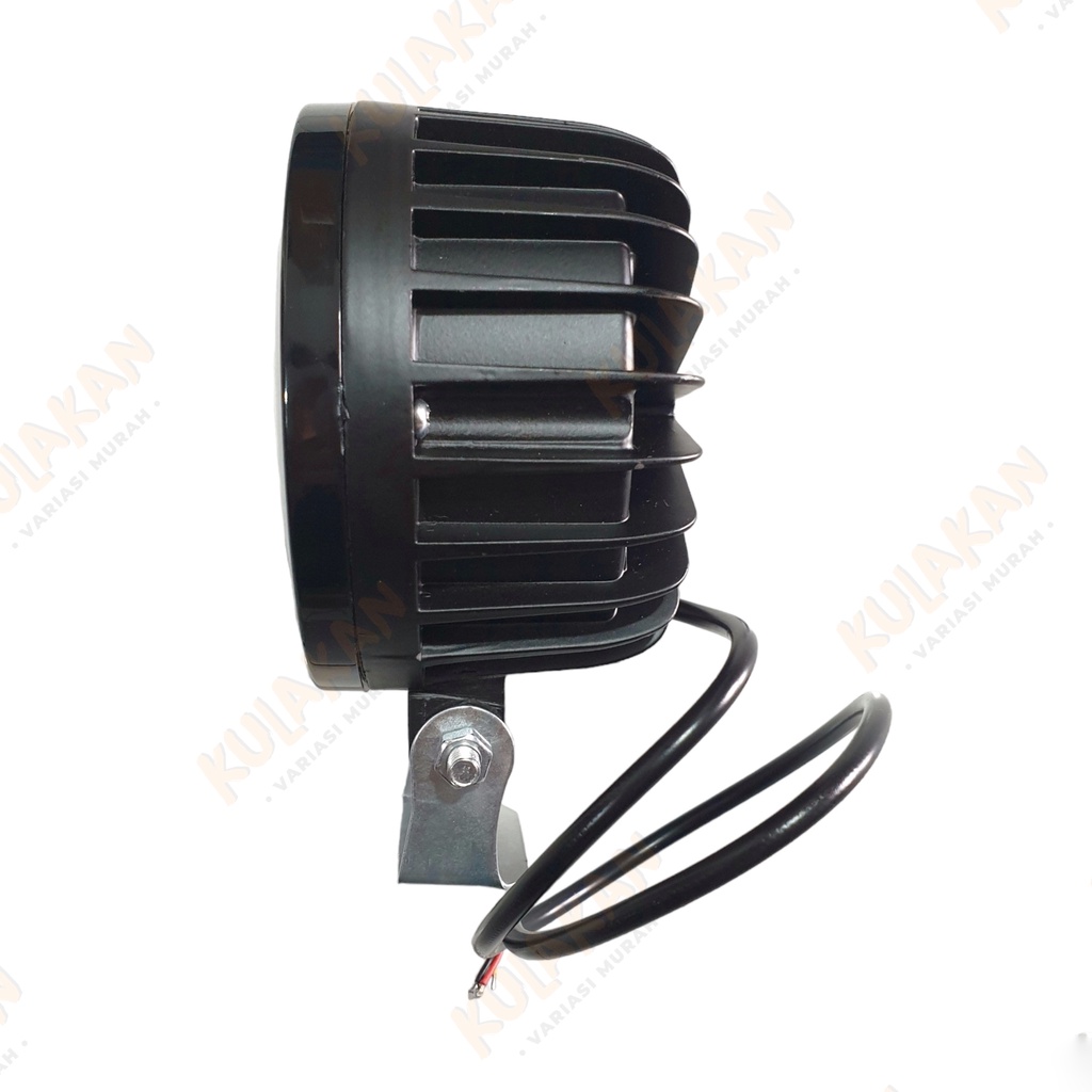 Lampu Tembak Led Sorot Daymaker K30 Bulat Kotak Terang Putih 30 Watt CWL 3 Lensa