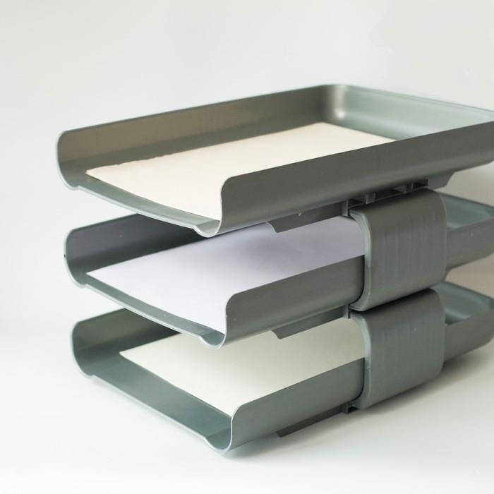 

Terlaris Rak Bos Execuitive Tray 3 Susun/ Rak/ Meja/ Laci/ Dokument/ Kertas/ File