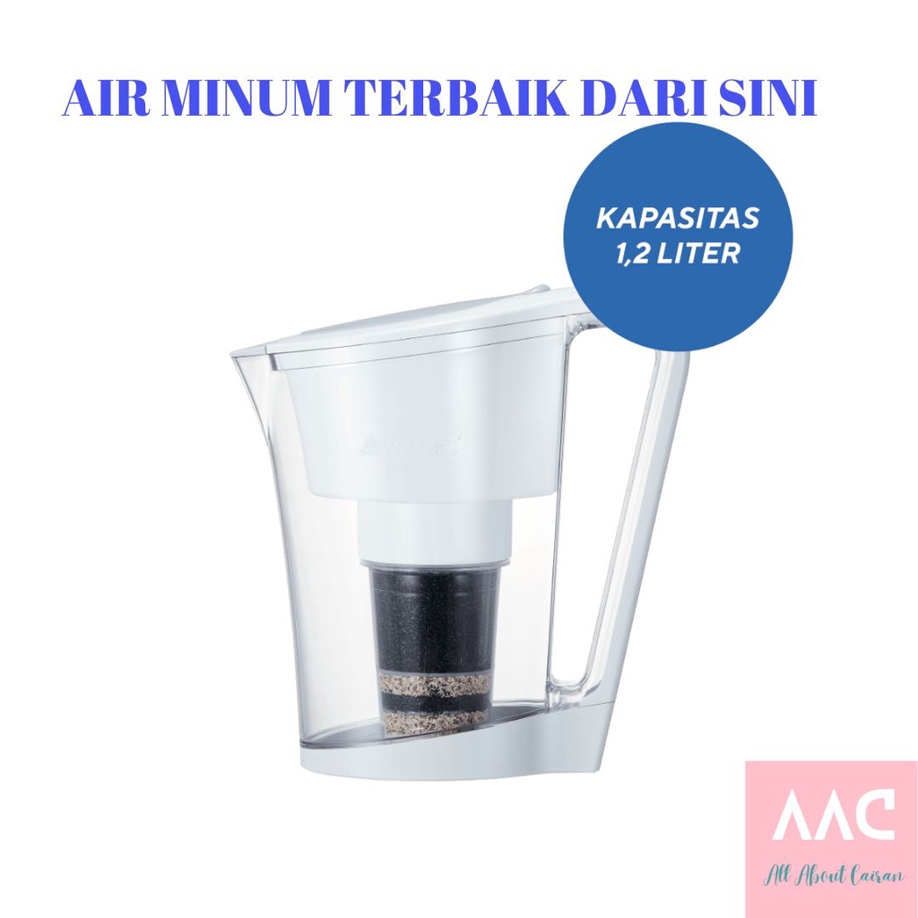 WATERS Ace Bio Plus dispenser jug pemurni air mineral filter air minum teko air filter 1liter