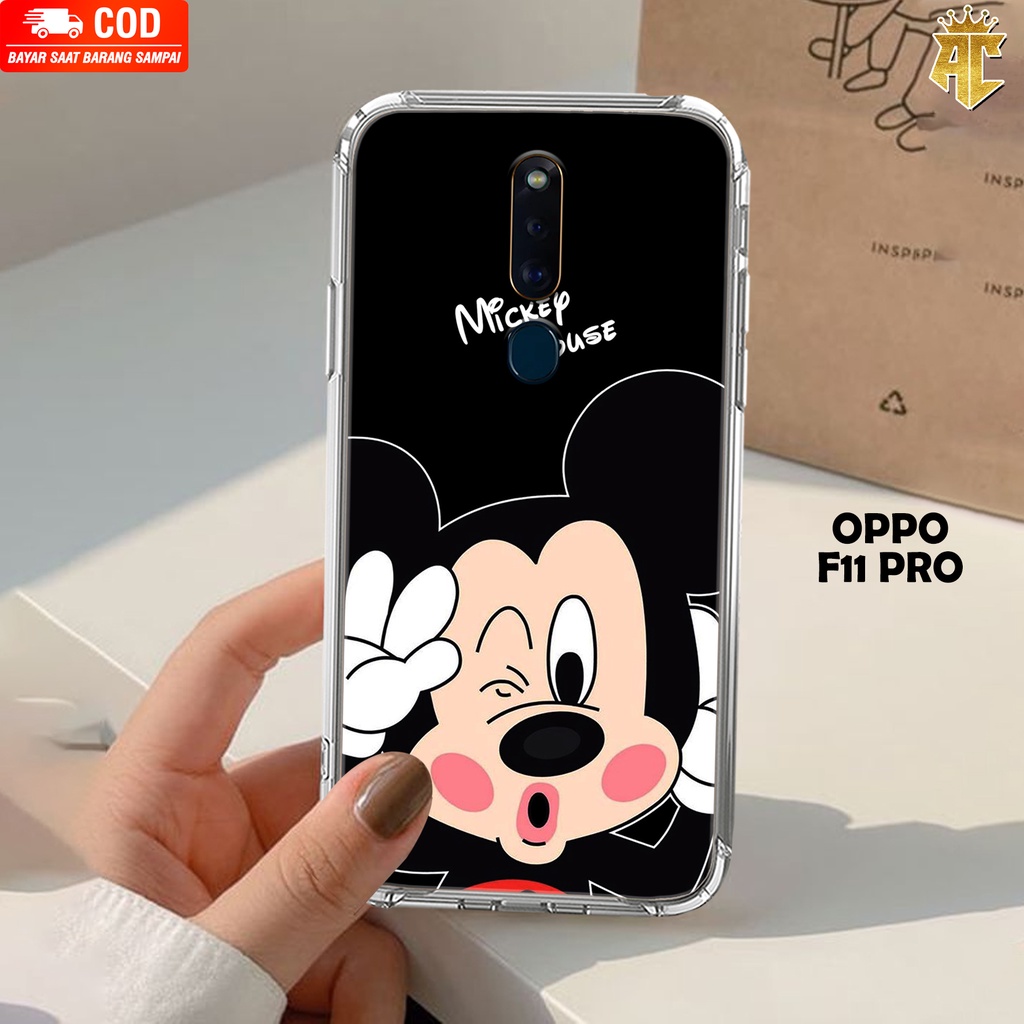 CASE OPPO F11 PRO - Casing OPPO F11 PRO Terbaru AERO STORE [ MOTIF 18 ] Silikon - Case Hp - Case Mew
