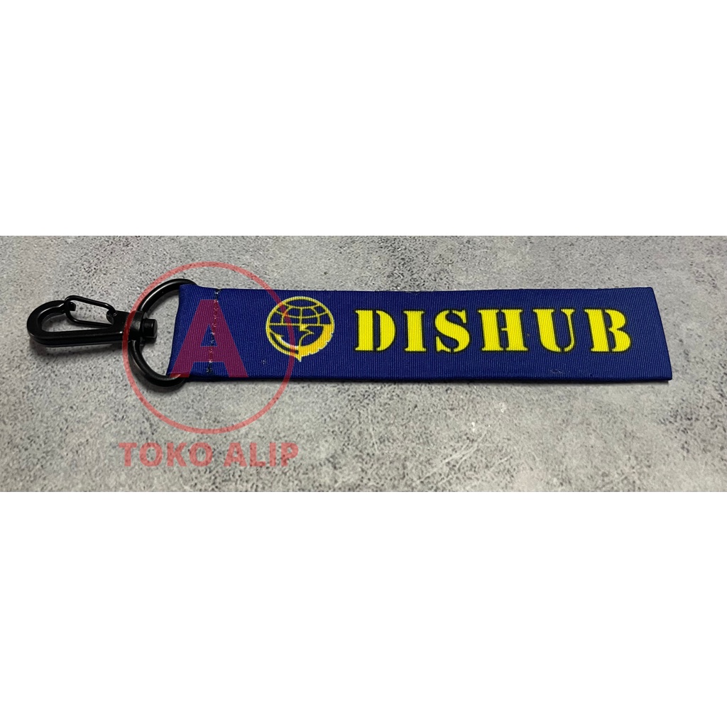 Gantungan Kunci Dishub Kain - Gantungan Dishub - Gantungan Kunci Bahan