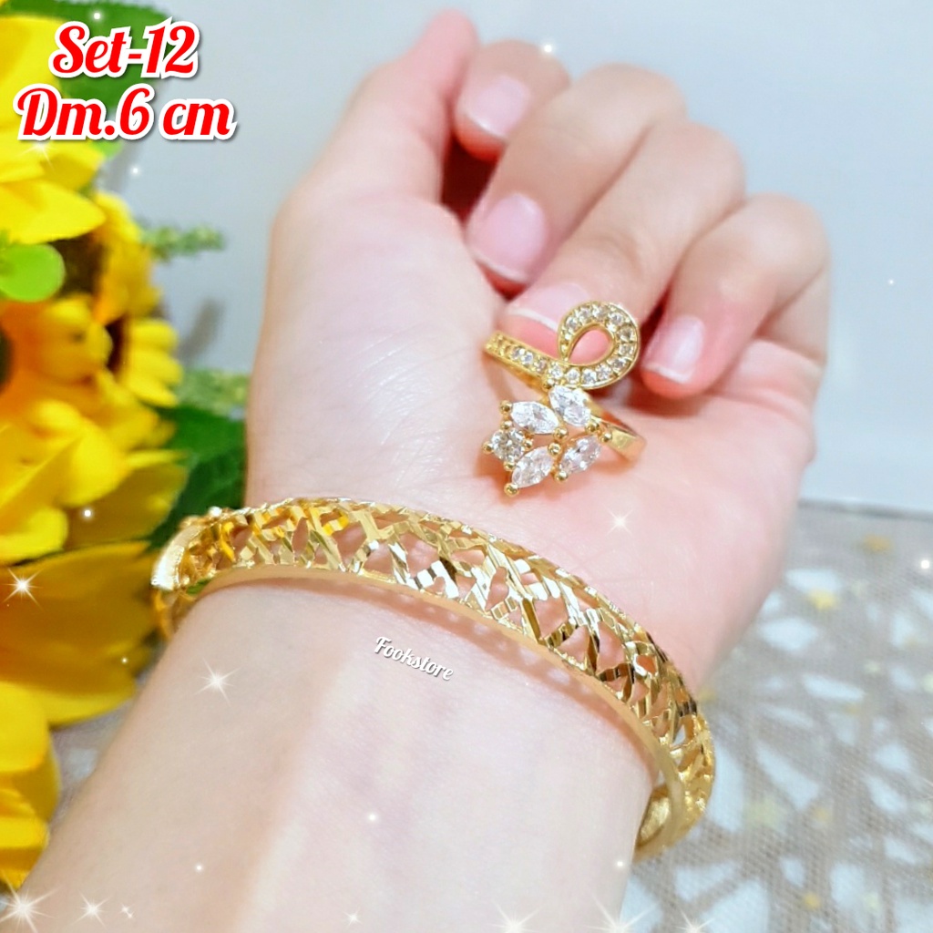 SET GELANG DEWASA GRATIS CINCIN UKURAN RANDOM