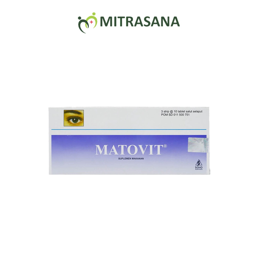 Matovit 10 Tab - Vitamin Kesehatan Mata