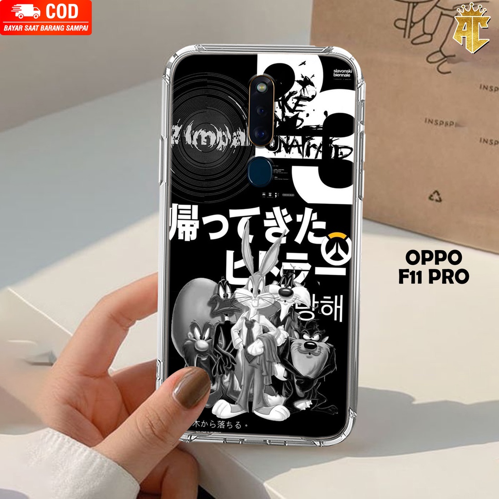 CASE OPPO F11 PRO - Casing OPPO F11 PRO Terbaru AERO STORE [ MOTIF 29 ] Silikon - Case Hp - Case Mew