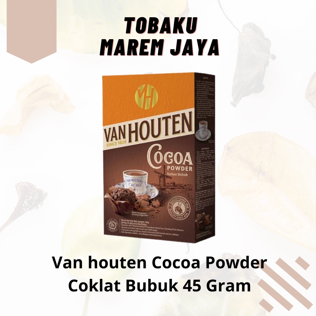 

Van Houten Cocoa Powder Cokelat Bubuk 45 Gram