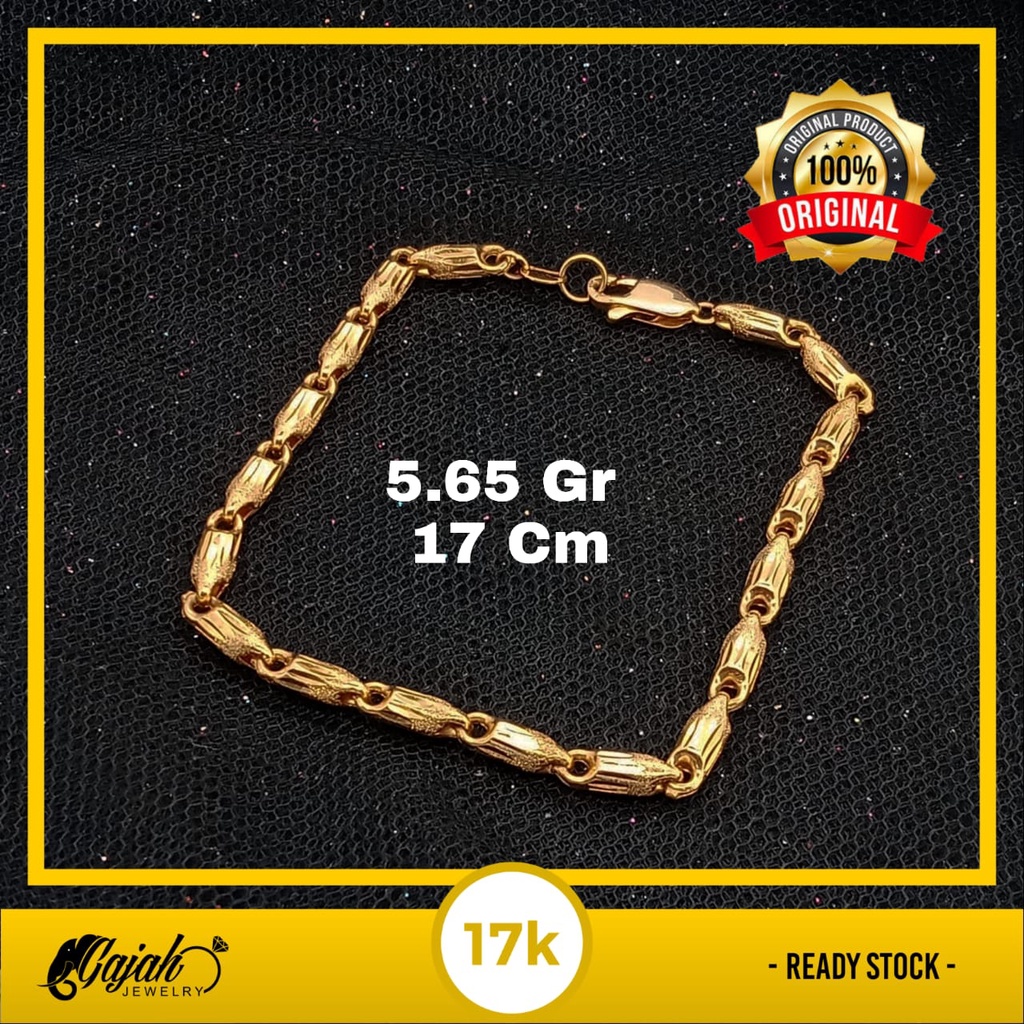 Gelang Emas 17K - 5.65 Gr Kadar 750 - 4557