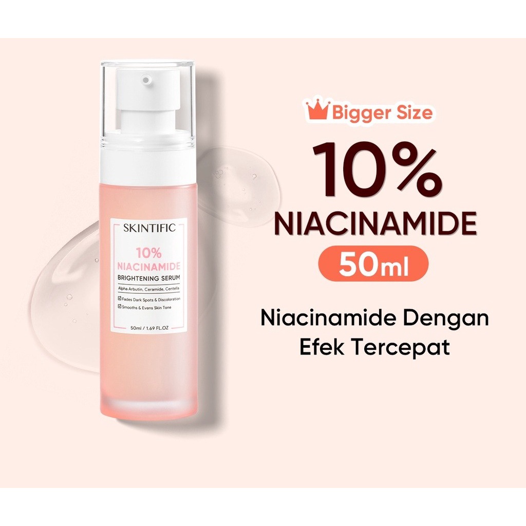 SKINTIFIC 10% Niacinamide Brightening Serum 50ML