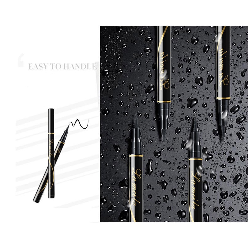 LAMEILA Black Eyeliner Sweatproof Lasting Waterproof LA077