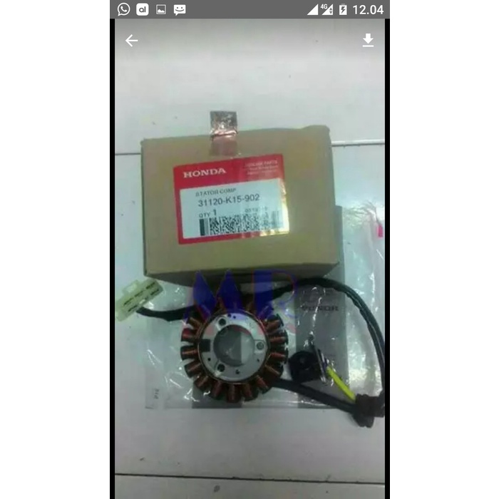 Spul Ori Cbr150 R Lokal Spull Cbr 150R Cbr150R 150 Asli Sepul Sepull