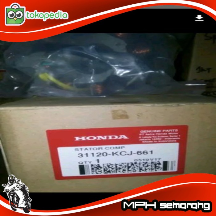 Spull Spul Assy Tiger Asli Original Asli Honda Ahm Hq