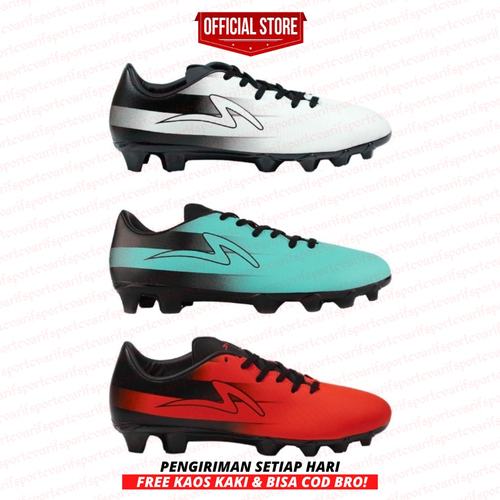 SEPATU SEPAK BOLA SPECS ACCELERATOR AZURA FG ORIGINAL 100%