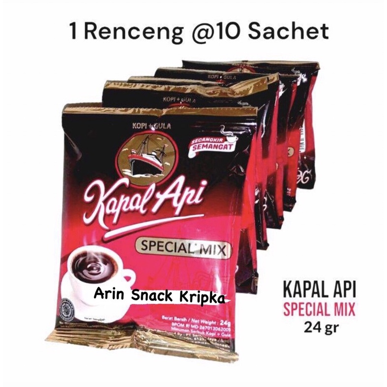

Kapal Api Spesial Mix 1 Renceng (10 x 24gr)
