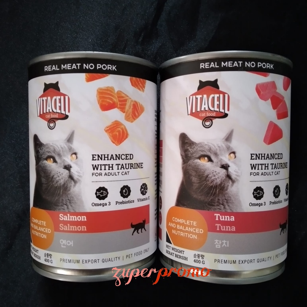 Vitacell Can Adult 400gr New / Makanan Kucing Dewasa